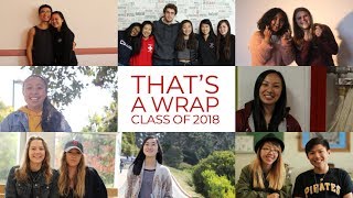 That's a Wrap - Class of 2018
