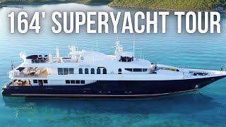 Touring a $8,500,000 SuperYacht | Oceanfast 164' "She’s a 10" Super Yacht Tour