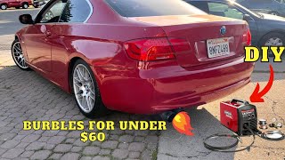 2011 E92 resonator and secondary cat delete DIY. BURBLES FOR UNDER $60!!