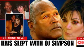 Before Passing O.J. Simpson Acknowledged AN AFAIR With Kris Jenner The Reason For Nicole's Passing