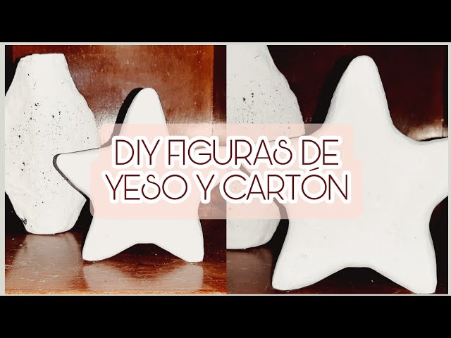 DIY, como hacer figuras de yeso
