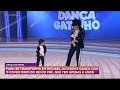 Faro se transforma no rei do pop ao lado do mini Michael Jackson