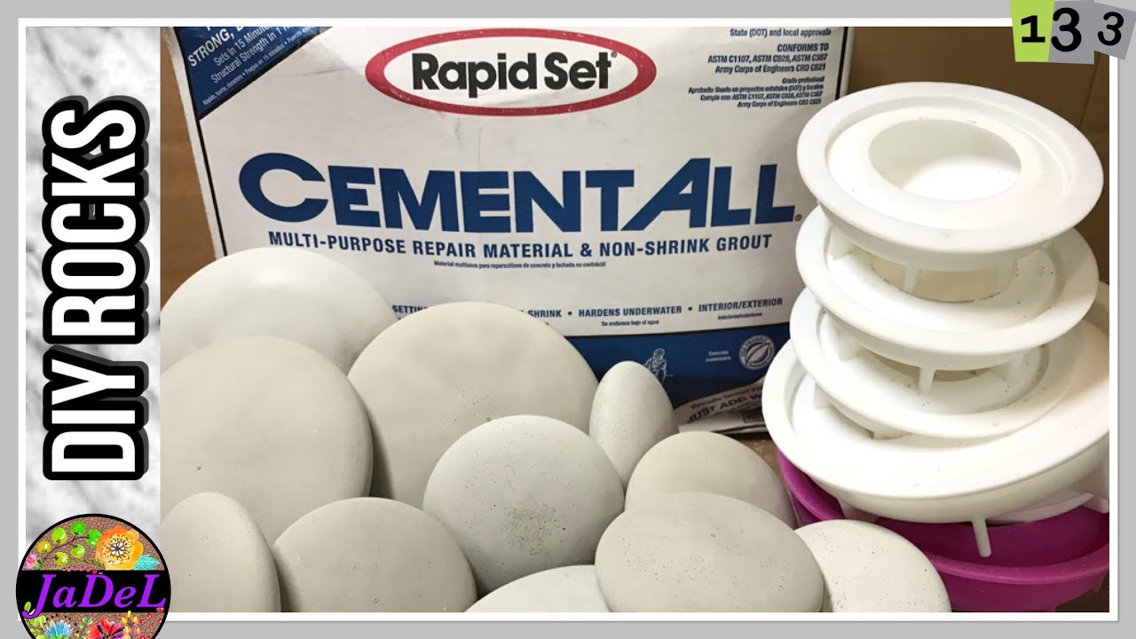 Make Your Own Rocks With Rapid Set Cement All  Art Stones For Painting