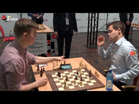 Magnus Carlsen Vs Kirill Alekseenko Part 1 #chesstok