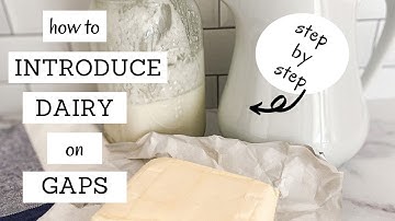 How to do the Dairy Introduction Protocol on the GAPS Diet | Bumblebee Apothecary