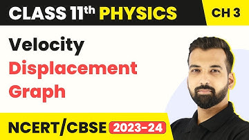 Class 11 Physics Chapter 3 | Velocity-Displacement Graph