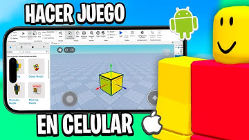 Cómo HACER un JUEGO DE ROBLOX en CELULAR *2025* (Muy Fácil)