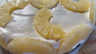 Torta fredda all’ananas #tortafredda#estate#ricette#igeritalia#igers#youtube#ananas#torta#perte