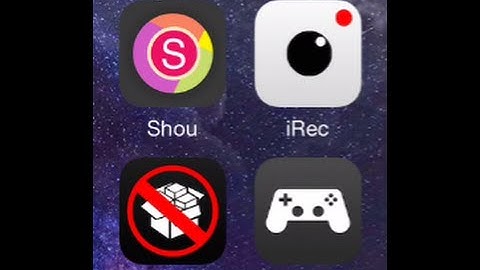 (2015) OLD!!! - iRec 1.1 :: iNoCydia 2.1 :: Emu4iOS :: Shou 0.4.2 Are all out!! 8.1.2 Beta