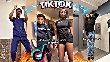 When i see you Nola bounce viral sound,blue scrubs guy TikTok viral dance challenge