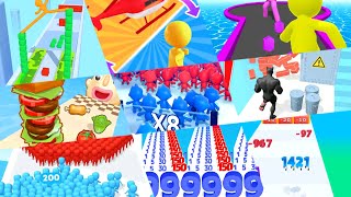 "Unlock Incredibly Fun Multi Games with Count Master, Muscle Rush, Cube Staking and More!" #newgame
