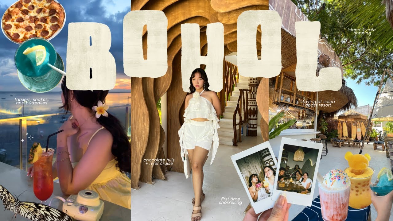 Bohol Tour ꕤ⋆⁺₊ | Solea Resort + Alona Beach + Chocolate Hills + Island & Café Hopping