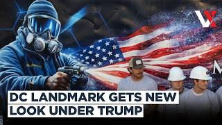 Famous Trump Paints DC Reflecting Pool Blue | Preservationists Sue To Stop Renovation | VERTEX Wealth
