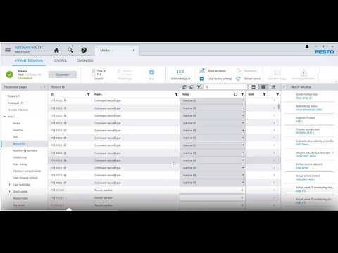 Extended Parameter with CMMT & TIA Portal