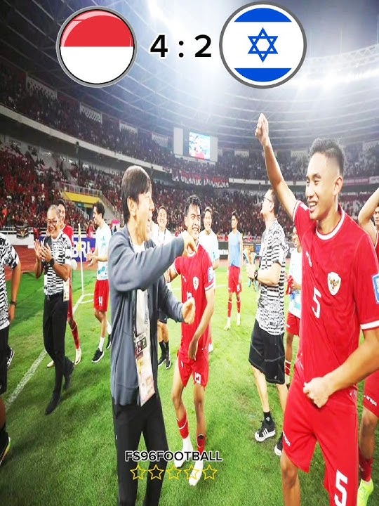 INDONESIA VS ISRAEL, piala kata imajiner 2026', momen STY era gol!!! EDITZ