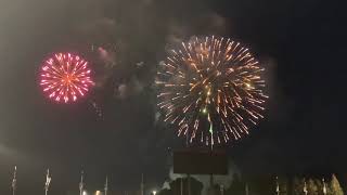 Fireworks over Stanford Stadium