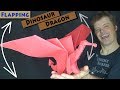 Origami Flapping Dinosaur Dragon