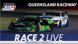 LIVE | Race 2 | LIQUI MOLY GT Festival Queensland | 2026 Monochrome GT4 Australia