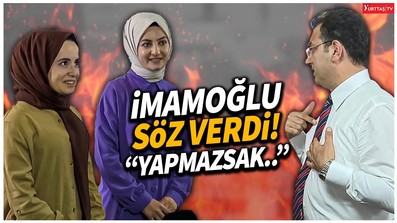 Ekrem İmamoğlu atanamayan öğretmenlere söz verdi! 