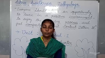 GREEN CHARTER || UNIT - 10 || STD 12TH English || PART - 1 ||