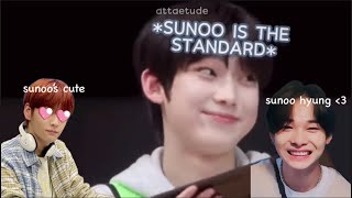 just sunoo collecting everyone (txt, fanboys, fangirls, host, etc.)