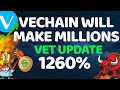 VECHAIN (VET) WILL MAKE MILLIONAIRES! | NEXT VET PRICE TARGET | DAILY VECHAIN UPDATE | VECHAIN NEWS