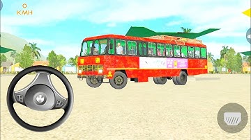 Indian Sleeper Bus Simulator | Bus Game | Indian Bus Driving | Best Indian Bus Game Part 185