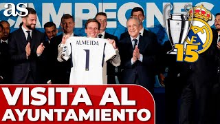 FIESTA CHAMPIONS REAL MADRID, TERCERA PARADA Ayuntamiento Bromas con Almeida