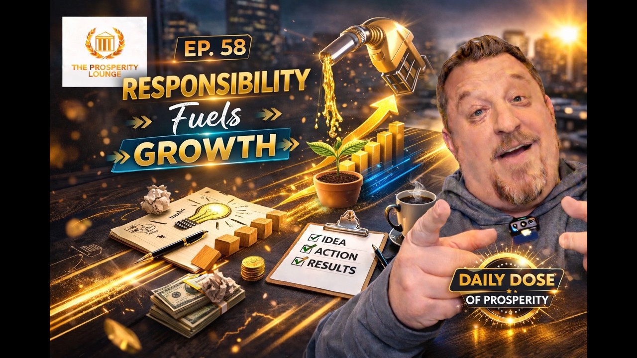Ep. 58 – Responsibility Fuels Growth – Daily Dose of Prosperity Ep. 58 – Responsibility Fuels Growth – Daily Dose of Prosperity