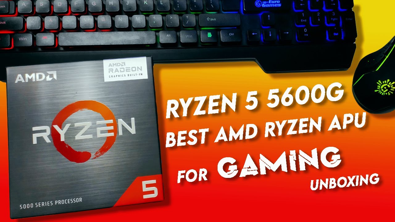 AMD RYZEN 5 5600g UNBOXING | Best Processor for Gaming | vega 7 ryzen 5 ...