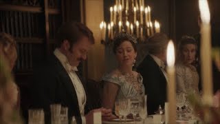 a dinner for the Duke of Buckingham | The Gilded Age Season 2