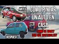 COMO PINTAR UN AUTO EN CASA | Chapa y pintura | @paintplott | FIAT UNO