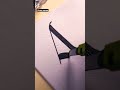 Gothic *A* #shorts #viral #calligraphy #trending #a #short #youtubeshorts