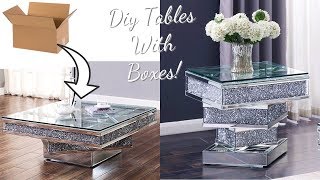 This is a diy *requested* video on how to make elegant decor pieces
with waste boxes! it room decorating idea budget! also home
decoratin...