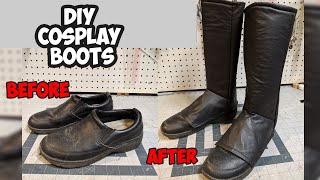 DIY Cosplay Boots (Gaiters)