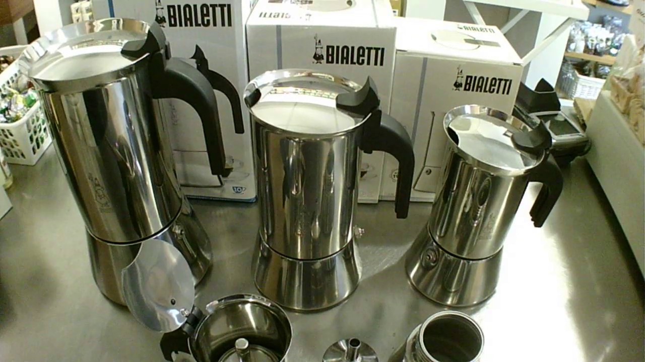 tijdelijk Dreigend Ruilhandel Italiaans espressopotje, aluminium of roestvrij staal? - YouTube