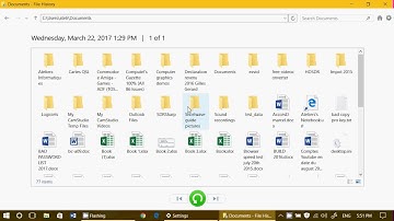 Windows 10 backups How to Recover files and folders to their original locations in file history