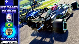 Που Πας Να Περάσεις |#18| My Team Career Season 2 | F1 2021 | Greek