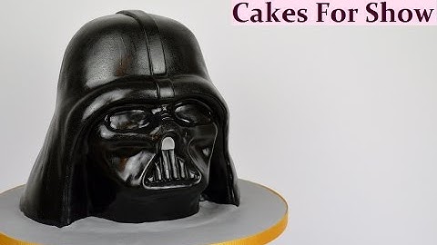 Making a Darth Vader Cake