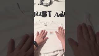 How to sublimate a shirt using a Cricut heat press #customclothing #customdesigns @Cricut