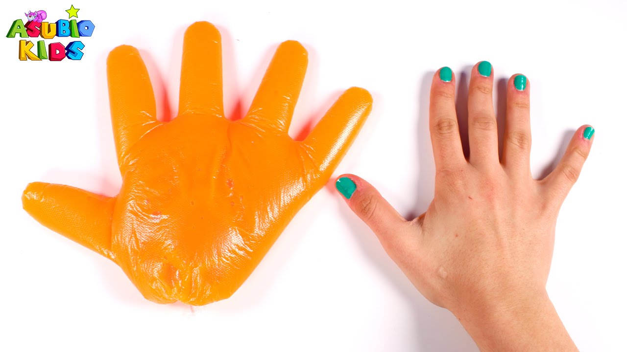 💦 MANOS DE SLIME 💦 DIY Cómo Hacer Divertidas Manos Pringosas