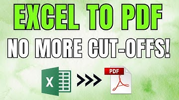 Come salvare qualsiasi foglio Excel in formato PDF senza tagliare i dati