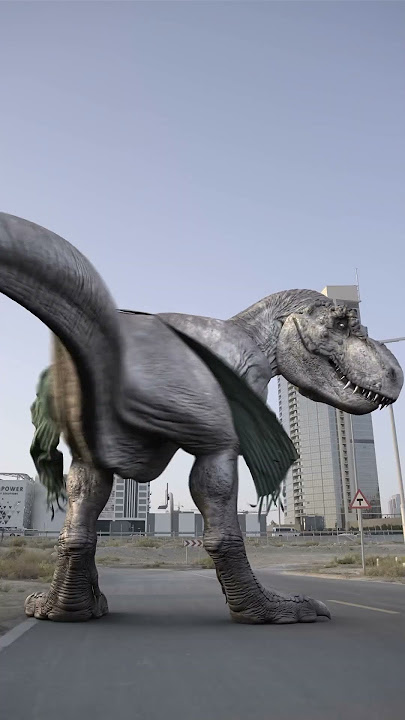 Rexy got a big bumper 🫣 #dinosaur #embraceit #dinoedit