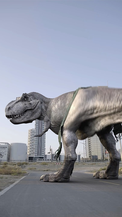 Rexy got a big bumper 🫣 #dinosaur #embraceit #dinoedit