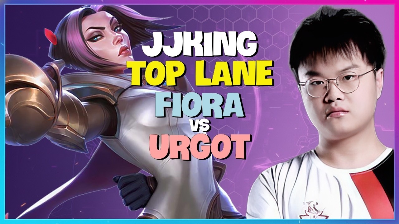 Rank 1 Fiora : JJking is CRUSHING the Super Server with INSANE Mechanics