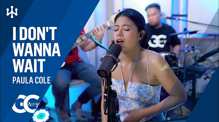 I Don't Want to Wait Cover version - Cover performance video thumbnail