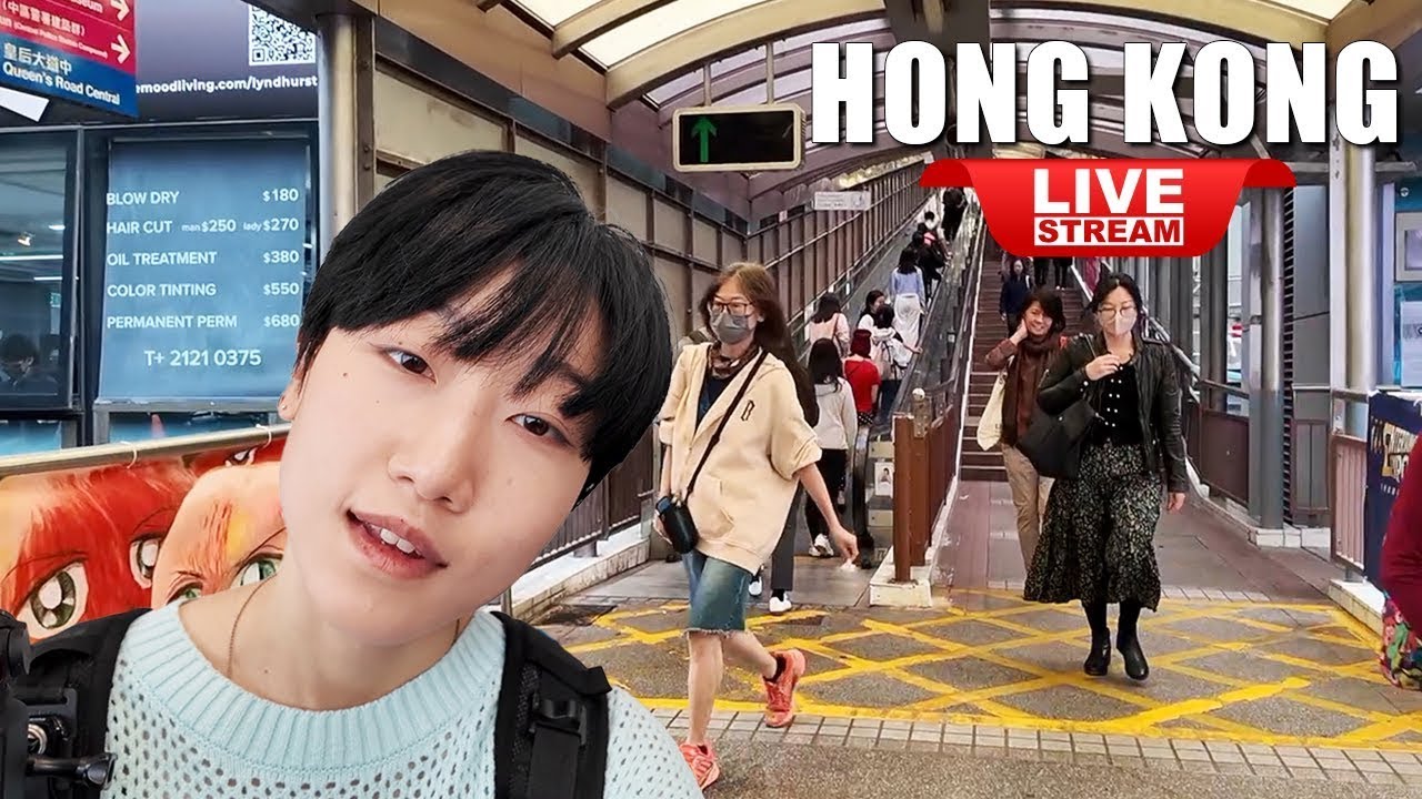 Live Hong Kong walk tour 🇭🇰 Beautiful Hong Kong night walk | Hong Kong street walking tour TV