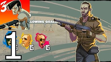 Stupid Zombies 3 - HIT ALL ZOMBIES WITH COMBO SHOOT - Gameplay Walkthrough Part 1