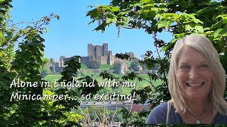 Vanlife England: Crossing the channel alone as a woman with my minivan and exploring  Dover
