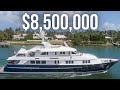 Touring a Wheelchair Accessible $8,500,000 American SuperYacht | 127&#39; Burger Motor Yacht Walkthrough